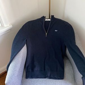Navy quarter zip